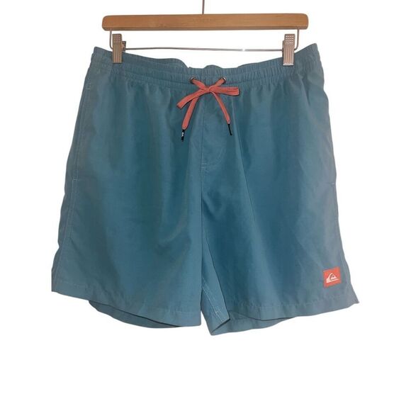 ✨Quiksilver Men's Board Teal Sz Large Shorts✨ - Picture 4 of 7